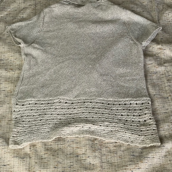 American rag lace up short sleeve MSRP $49 size 1X - Picture 3 of 3